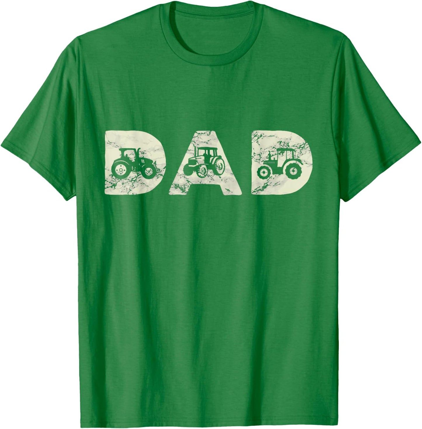 Tractor Dad Farming Father Farm Lover Farmer Daddy T-Shirt - T-Shirt | Irish Green