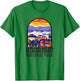 Totally Wild Designs Petrified Forest National Park Retro , Grey, Small, Classic Fit, Short Sleeve, , -Adult T-Shirt - T-Shirt | Irish Green
