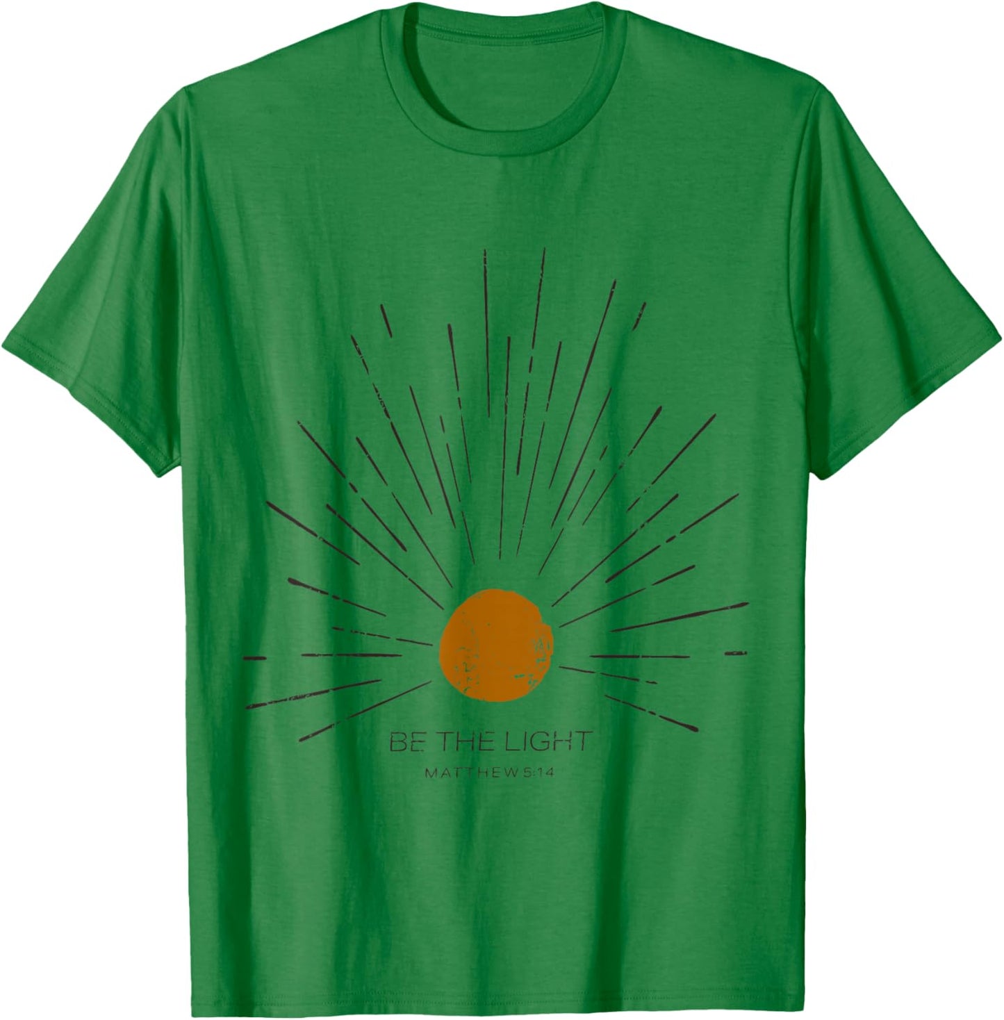 Be The Light T-Shirt - T-Shirt | Irish Green