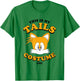 Sonic The Hedgehog Halloween This Is My Tails Retro Costume T-Shirt - T-Shirt | Irish Green