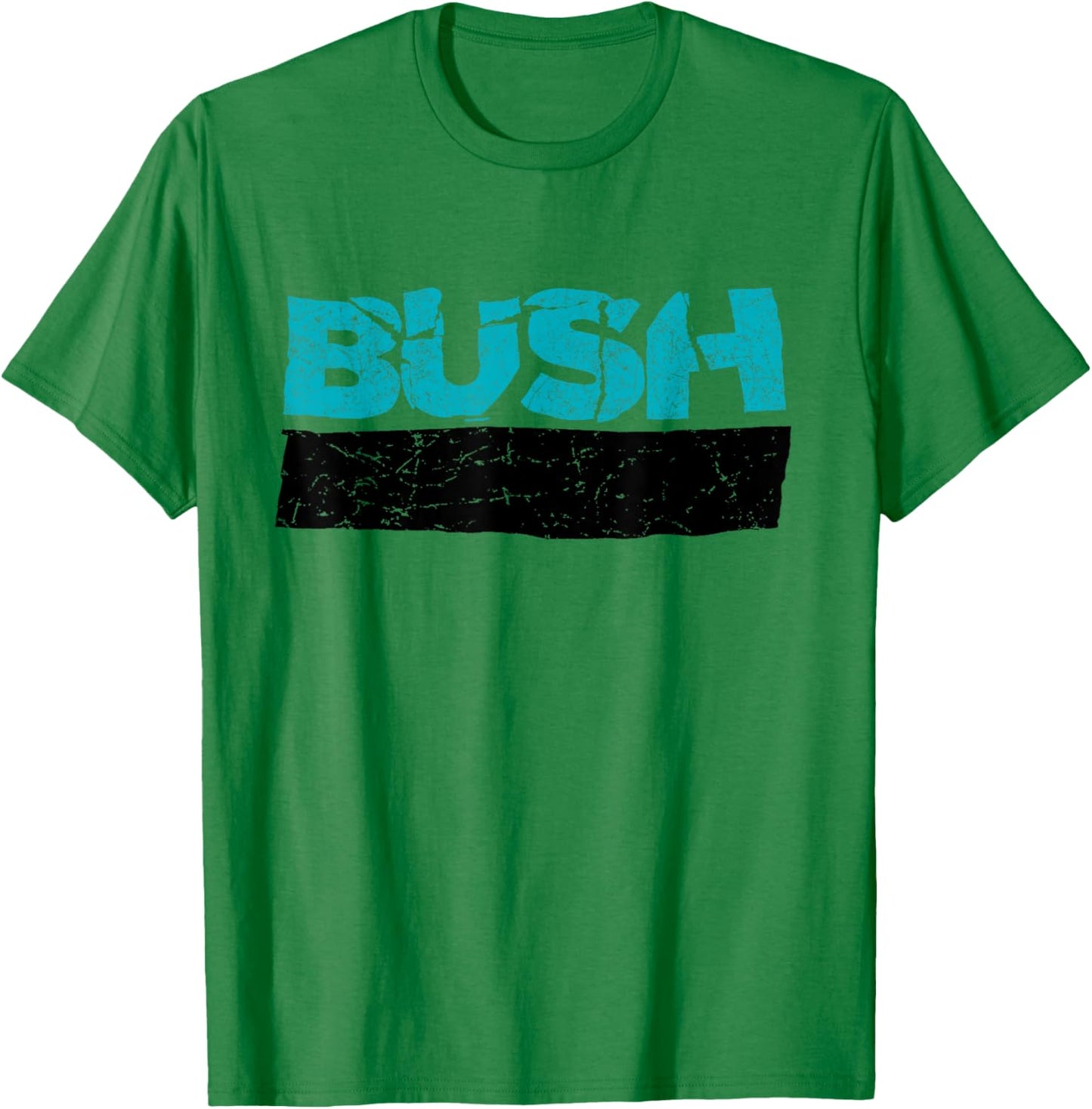 Bush – Linear Logo T-Shirt - T-Shirt | Irish Green