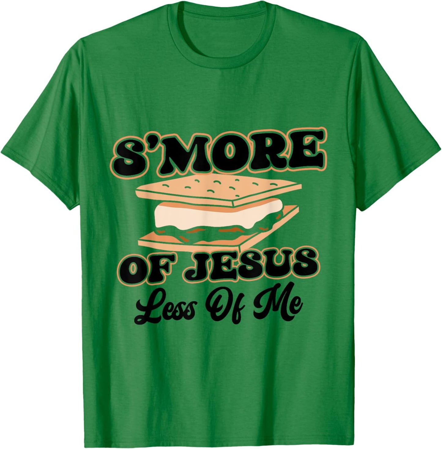 Smore of Jesus Less of Me VBS Bible School Camp Camper T-Shirt - T-Shirt | Irish Green