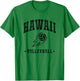 Hawaii Volleyball Vintage Gameday Retro Volleyball Lover T-Shirt - T-Shirt | Irish Green