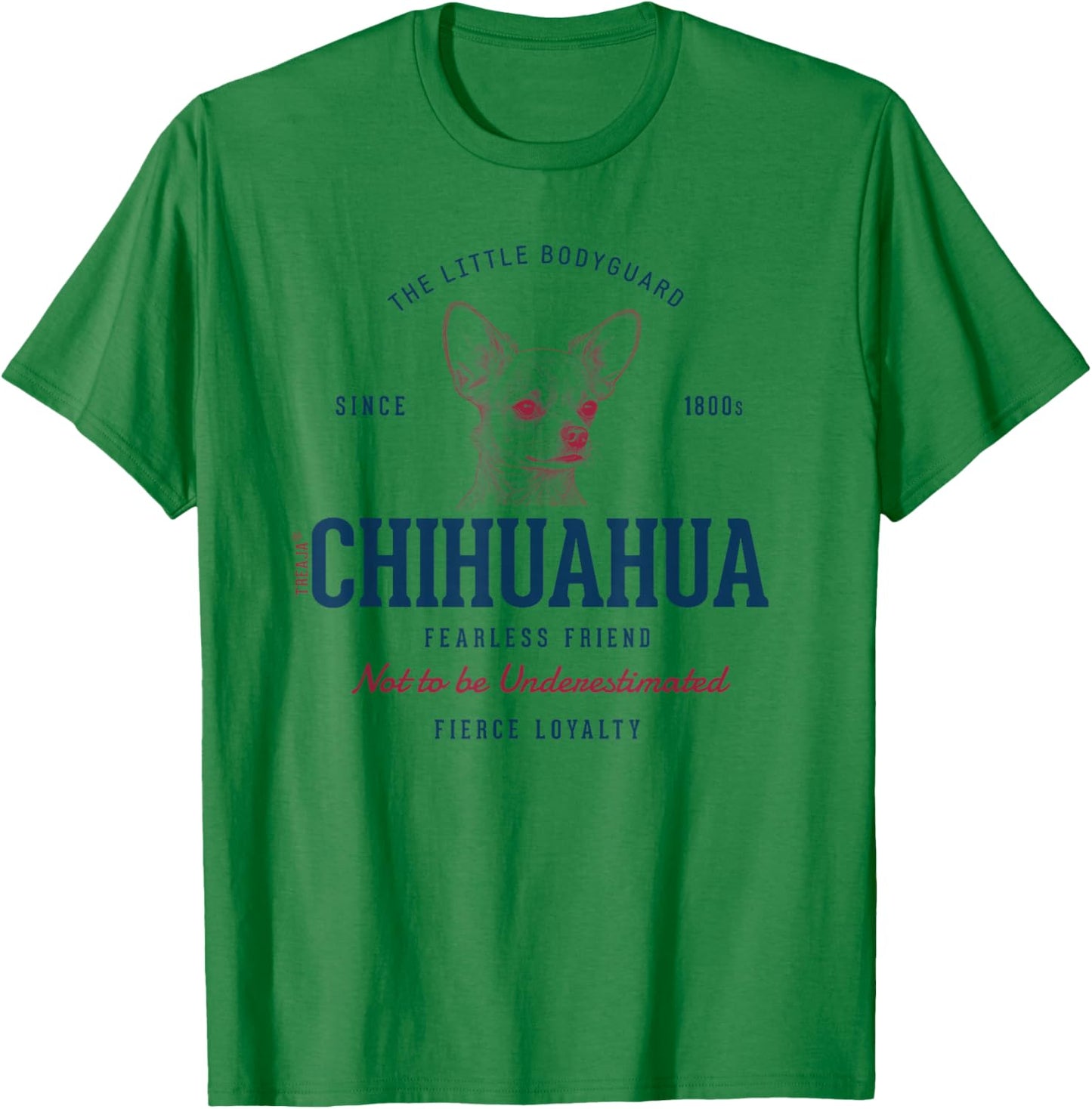 Retro Styled Vintage Chihuahua T-Shirt - T-Shirt | Irish Green