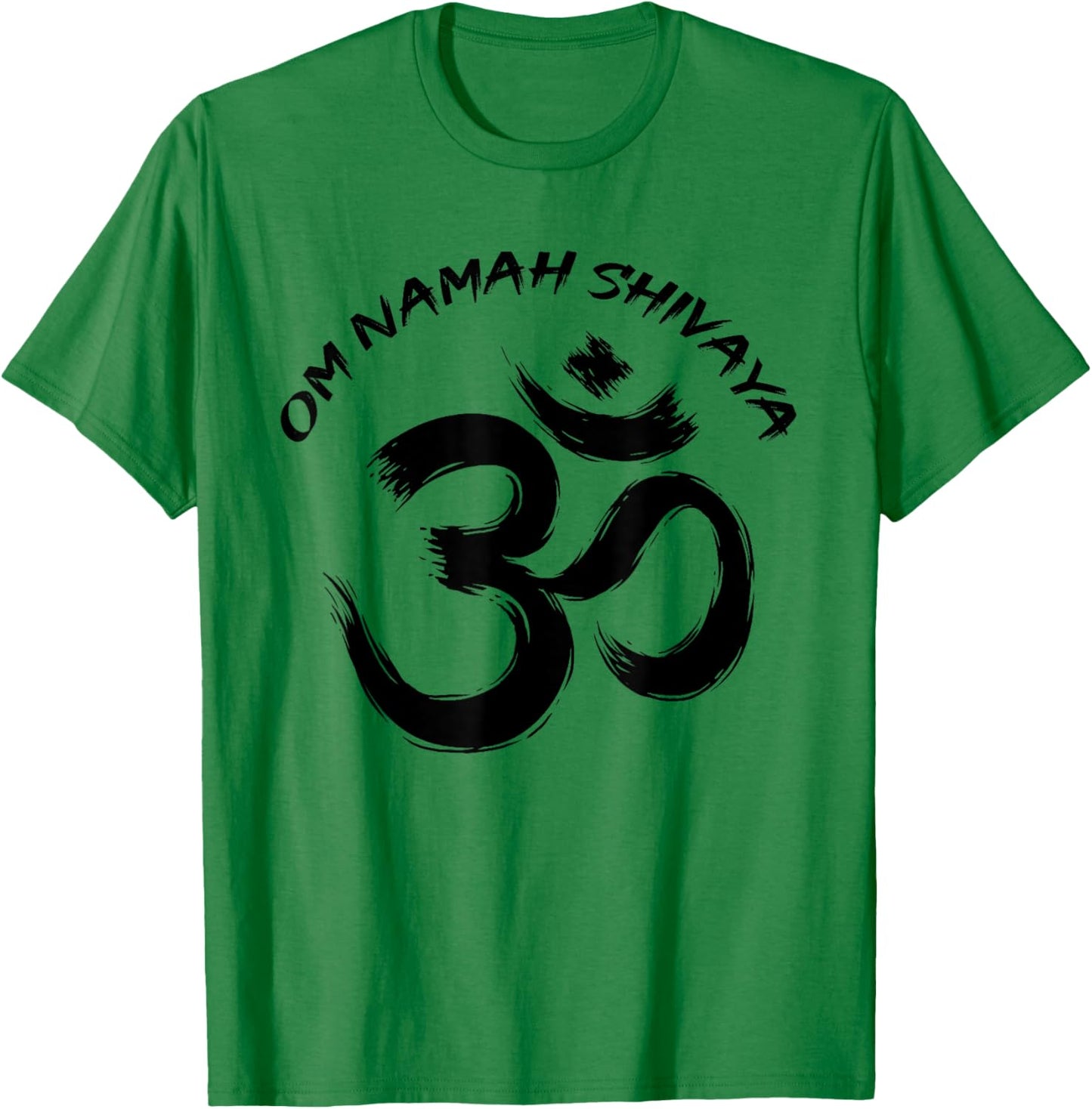 Om Namah Shivaya Meditation Mantra Spiritual Chakra T-Shirt - T-Shirt | Irish Green