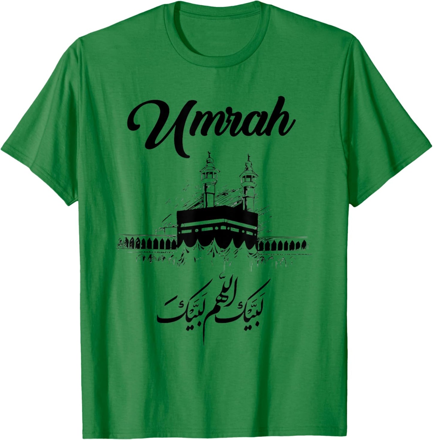 UMRAH Family Group Matching Umra Kaaba Hijj Muslim Muslimah T-Shirt - T-Shirt | Irish Green