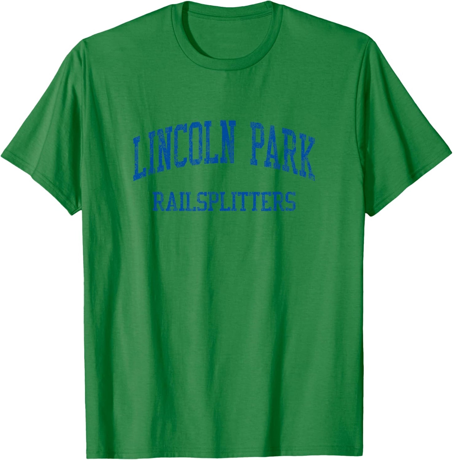 Lincoln Park High School HS Lincoln Park MI Vintage Sports T-Shirt - T-Shirt | Irish Green