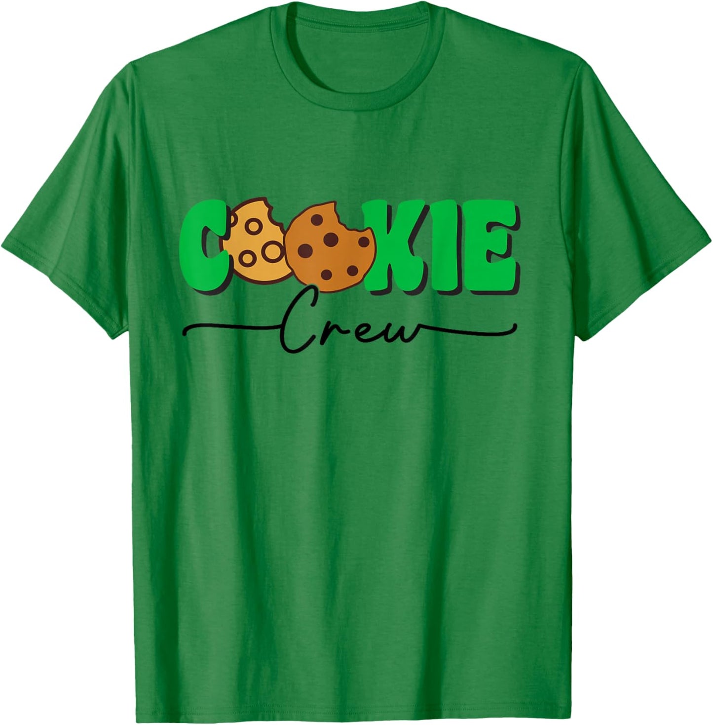 Scout Cookie Crew Selling Cookie Girl Leader Scouting Lovers T-Shirt - T-Shirt | Irish Green