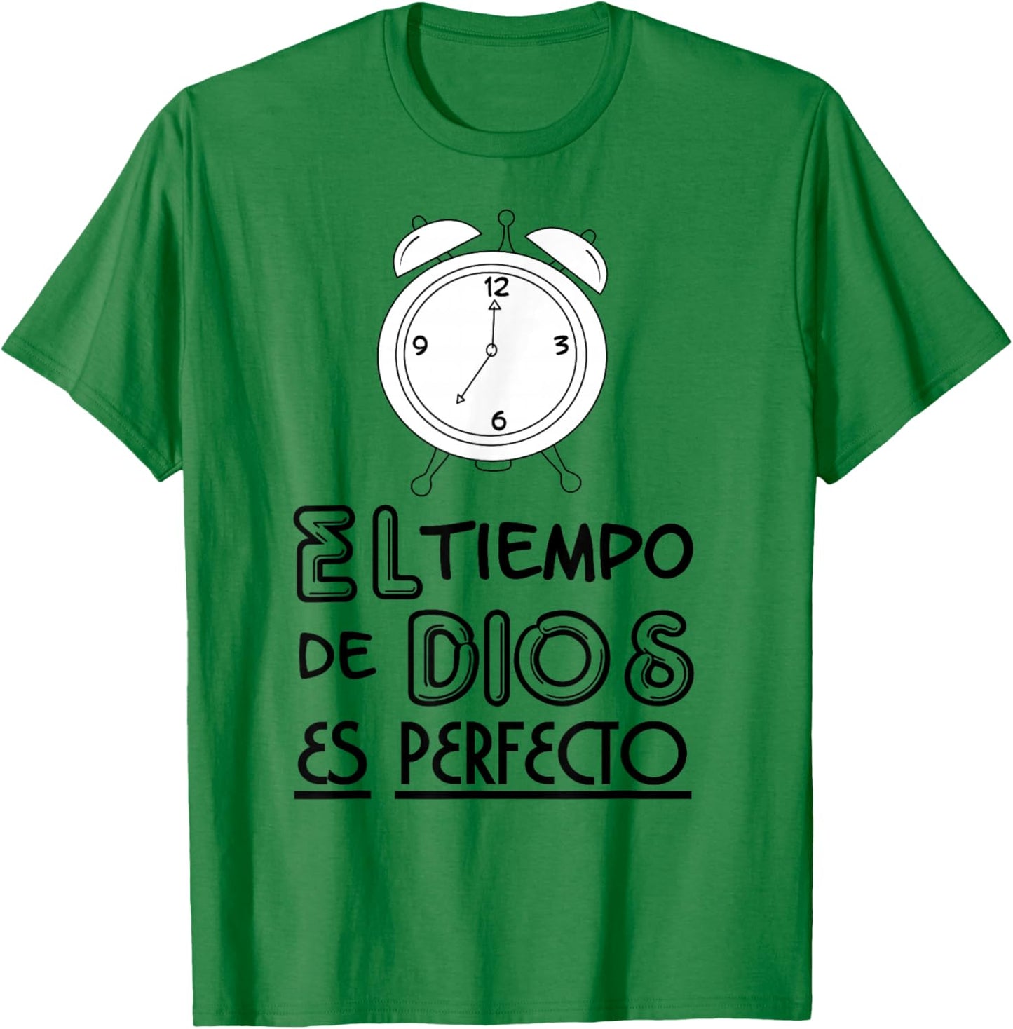 Cross Catholic Faith Hispanic Religious Blessed Devotion T-Shirt - T-Shirt | Irish Green