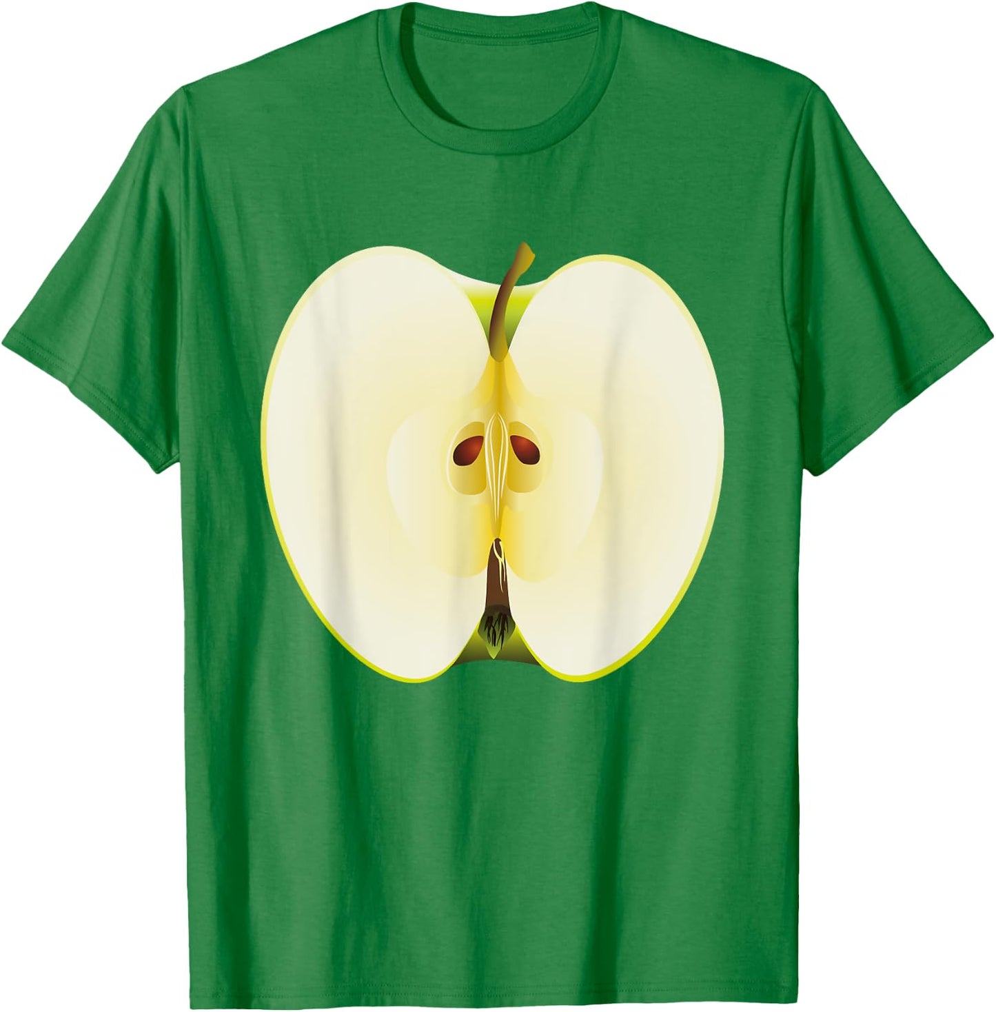 Green Apple Shirt Adult Men Women Kids Apple Costume T-Shirt - T-Shirt | Irish Green