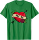 Heart Mom Tattoo T-Shirt - T-Shirt | Irish Green