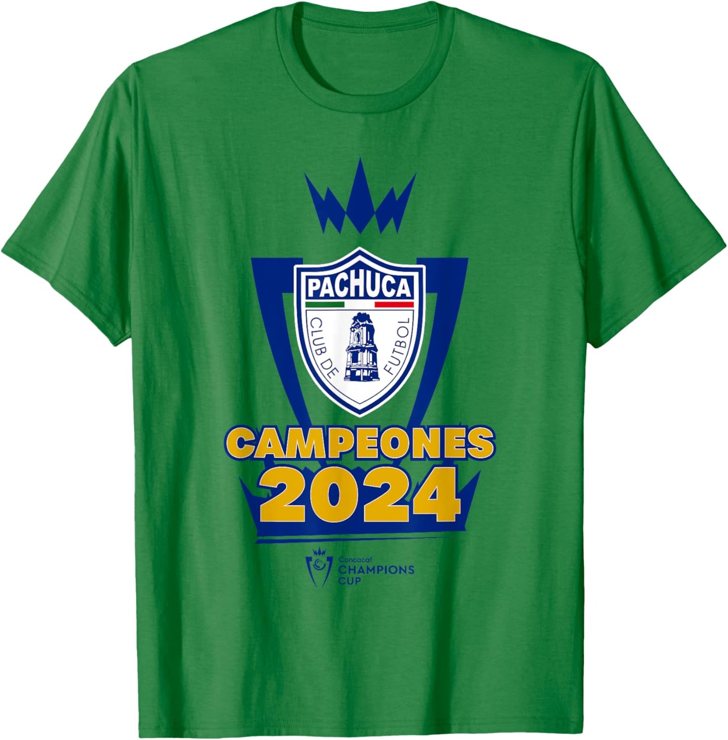 Pachuca Champions! - Concacaf Champions League T-Shirt - T-Shirt | Irish Green