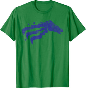 Retro Football Team Baltimore Stallions Defunct Football T-Shirt - T-Shirt | Irish Green
