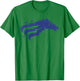 Retro Football Team Baltimore Stallions Defunct Football T-Shirt - T-Shirt | Irish Green