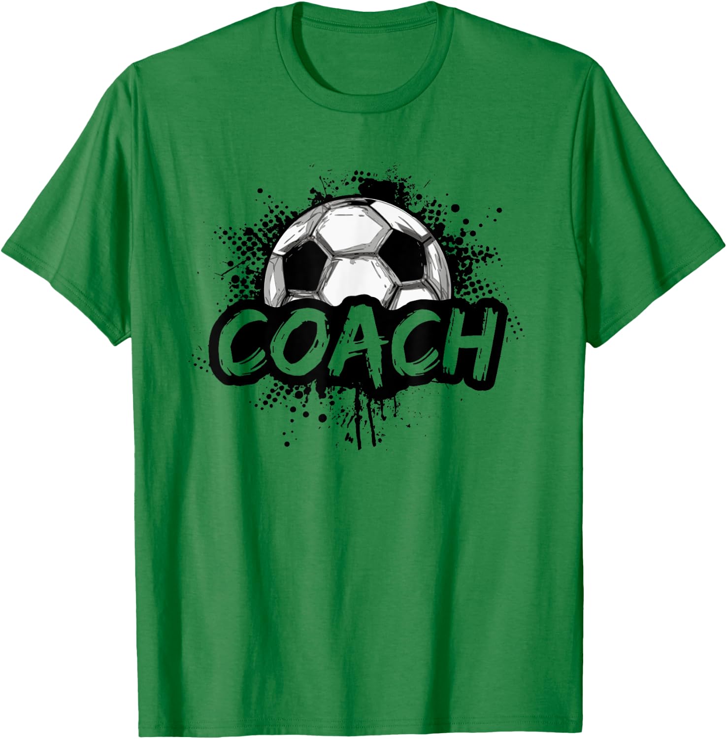 Soccer Coach Women Futbol T-Shirt - T-Shirt | Irish Green