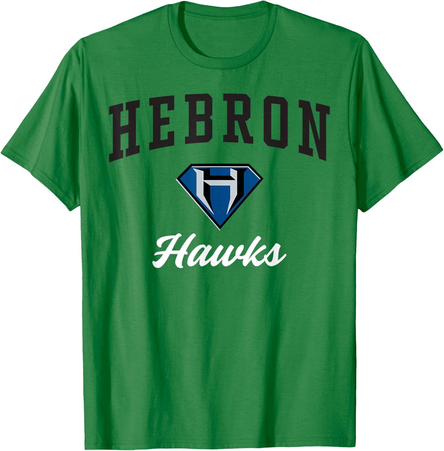Hebron High School Hawks C3 T-Shirt - T-Shirt | Irish Green