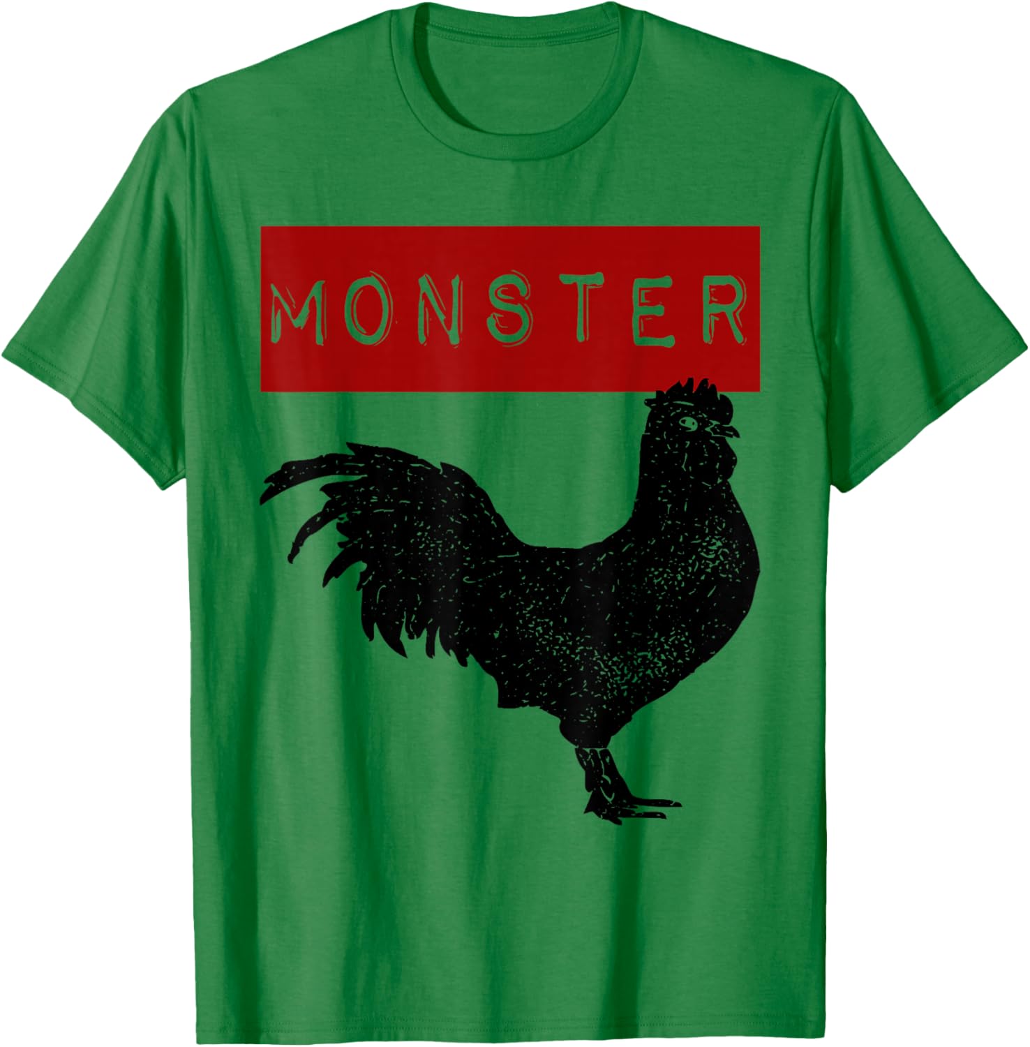 Monster Cock Big Dick Energy T-Shirt - T-Shirt | Irish Green