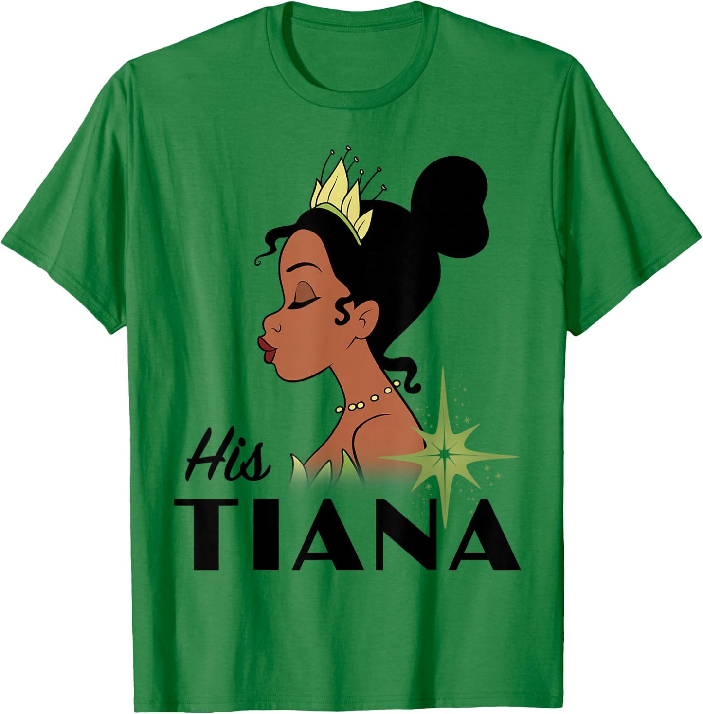 Disney Princess and The Frog His Tiana Graphic T-Shirt - T-Shirt | Irish Green