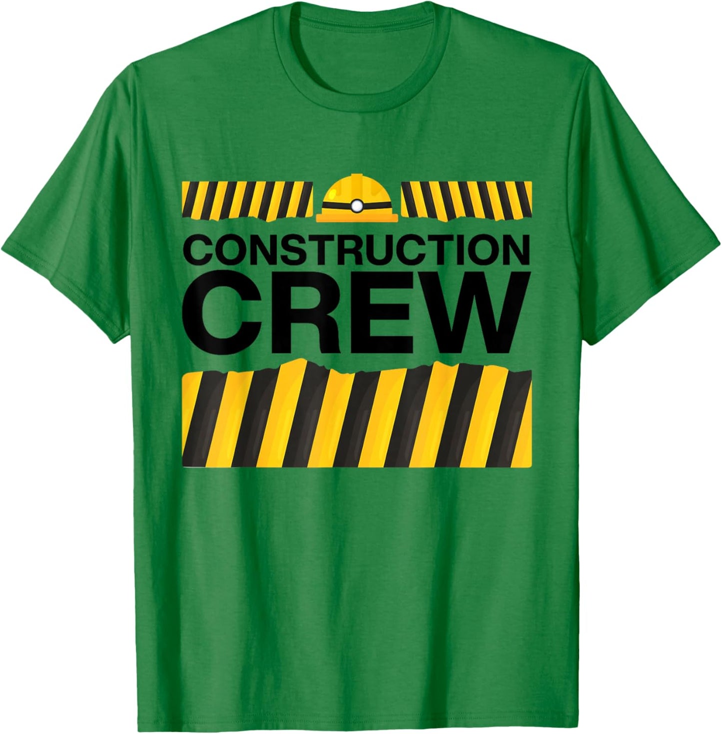 Construction Crew And Highway Worker Party Group Matching T-Shirt - T-Shirt | Irish Green