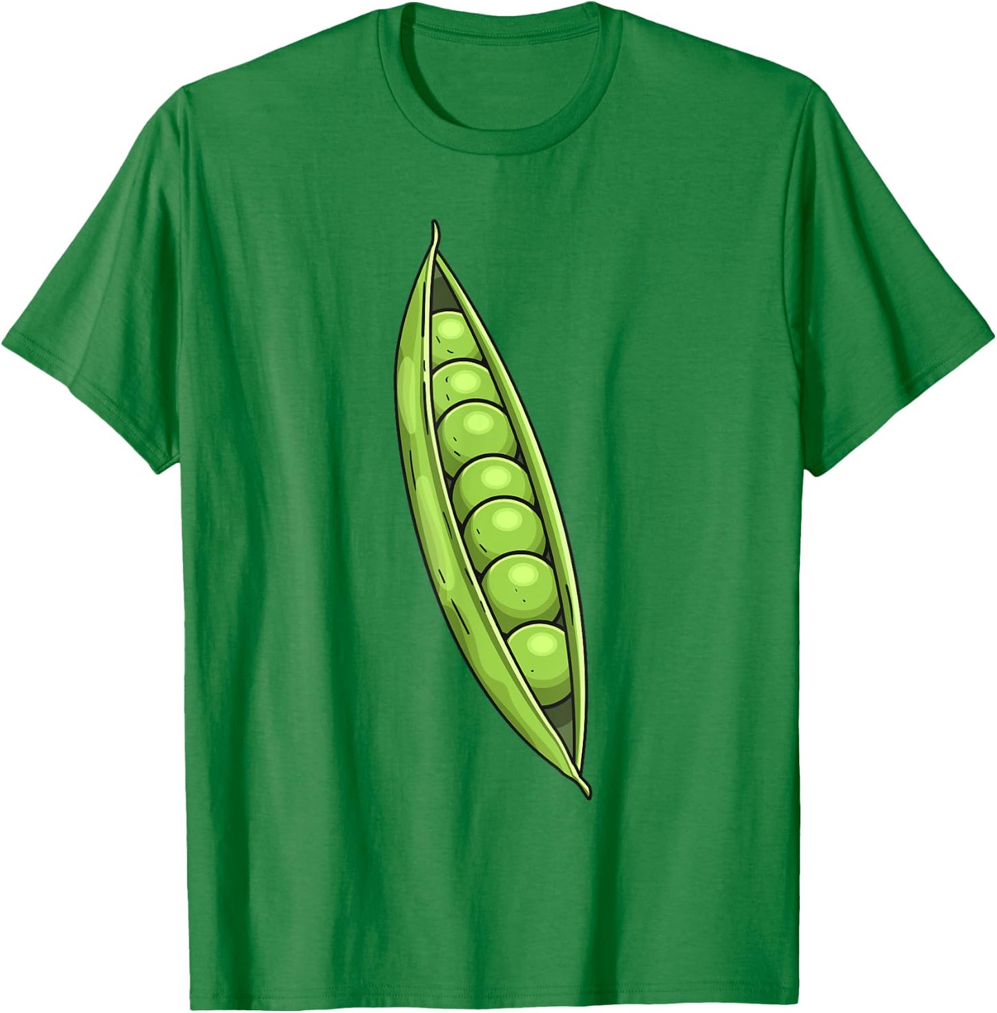 Peas In A Pod Costume Halloween Easy Cosplay Lazy DIY Outfit T-Shirt - T-Shirt | Irish Green