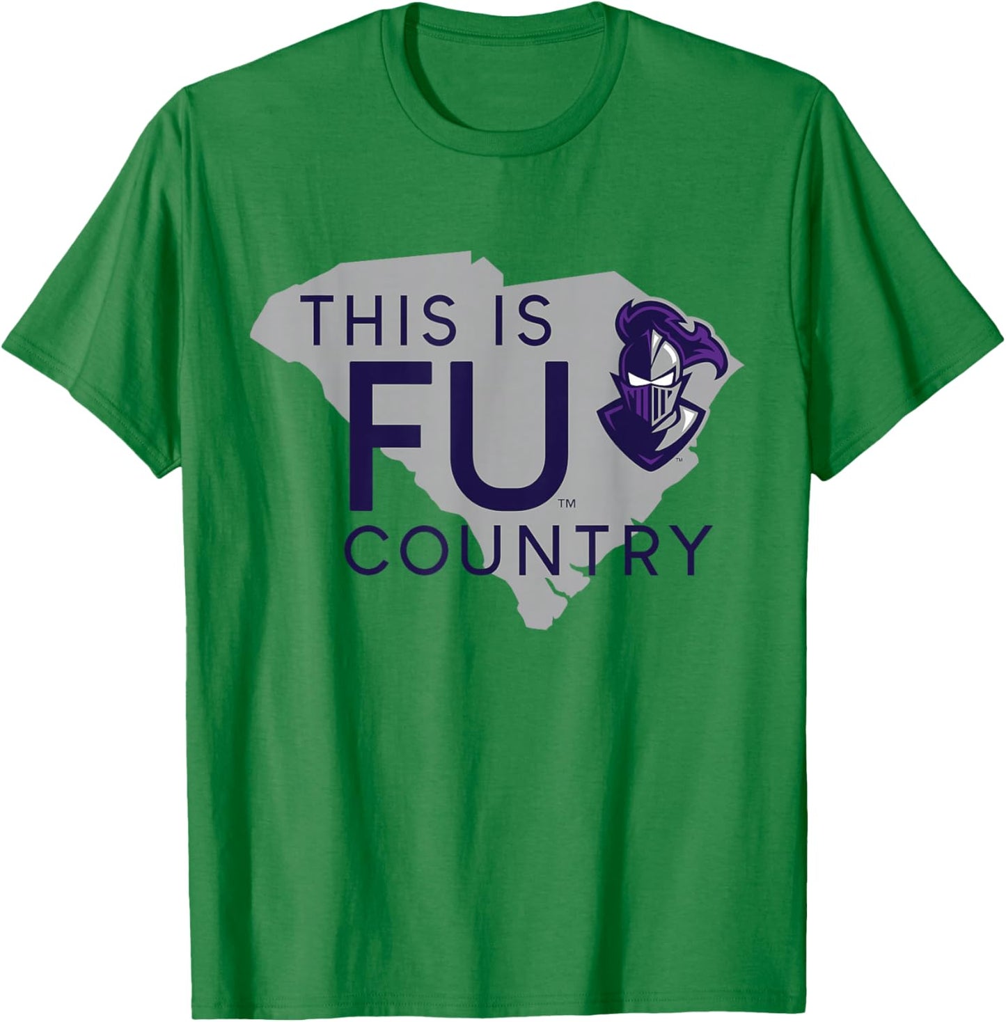 Furman Paladins | Official NCAA University Merch | FURCNTRY T-Shirt - T-Shirt | Irish Green