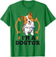 I'm A Dogtor Dog Funny Women Corgi Doggy Love T-Shirt - T-Shirt | Irish Green