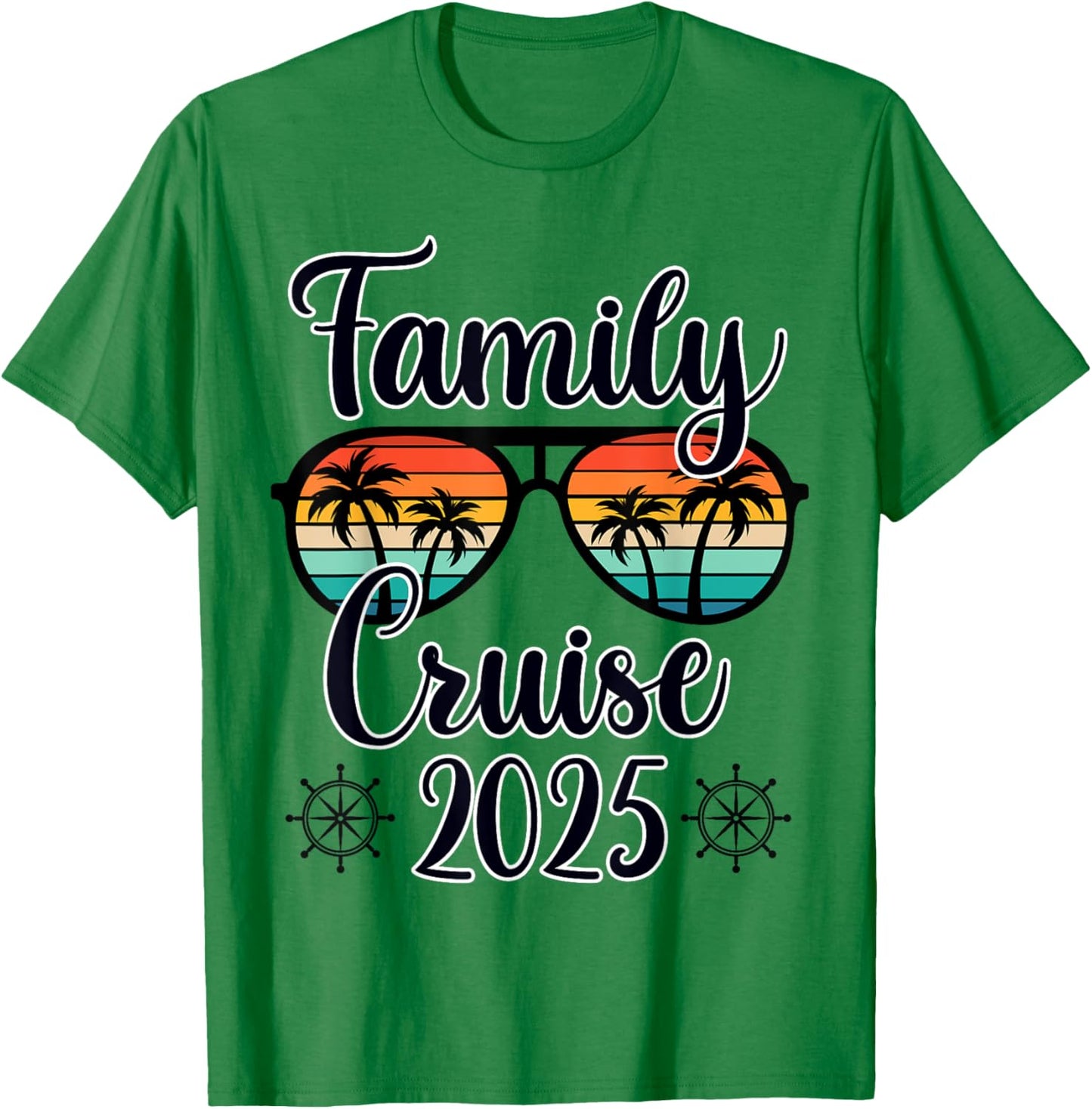 Family Cruise 2025 Summer Vacation Trip Matching Men Women T-Shirt - T-Shirt | Irish Green
