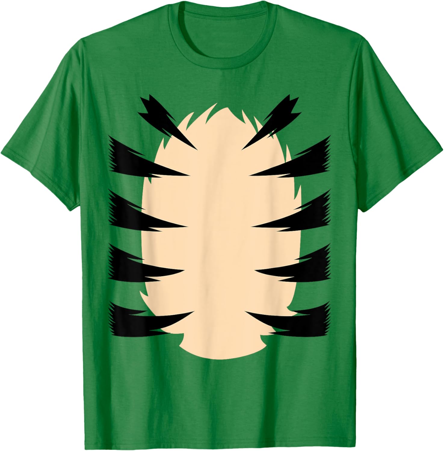 Tiger Stripes DIY Halloween Costume Tiger Belly Orange Tiger T-Shirt - T-Shirt | Irish Green