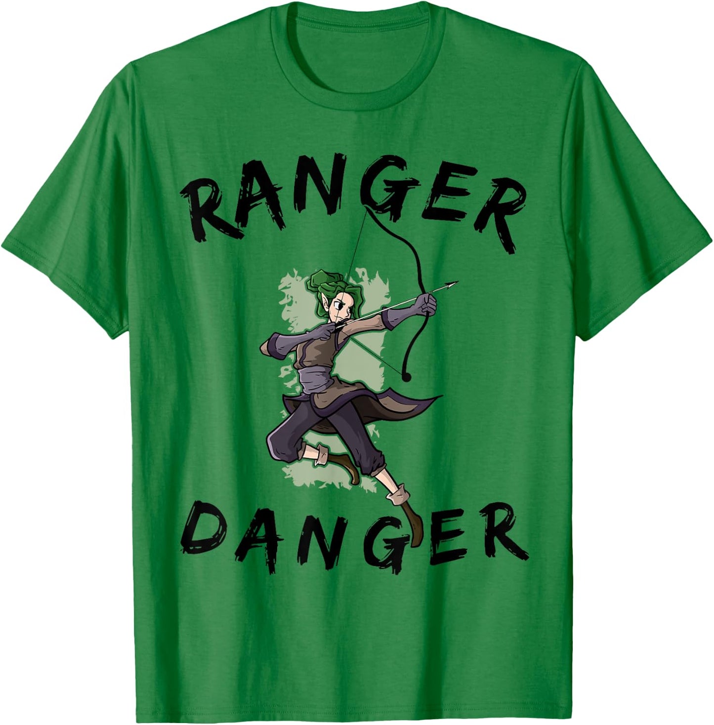 Ranger RPG Character Class Gift T-Shirt - T-Shirt | Irish Green