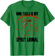 Naruto Shippuden Nine-Tails Is My Spirit Animal T-Shirt - T-Shirt | Irish Green