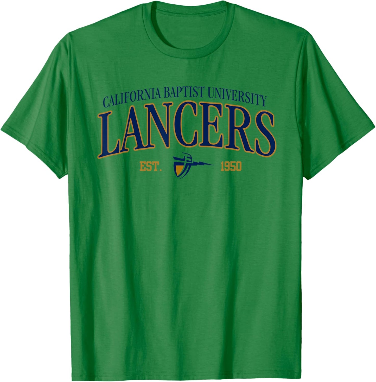 Cal Baptist Lancers | Official NCAA Merch | NCAFCBU05 T-Shirt - T-Shirt | Irish Green