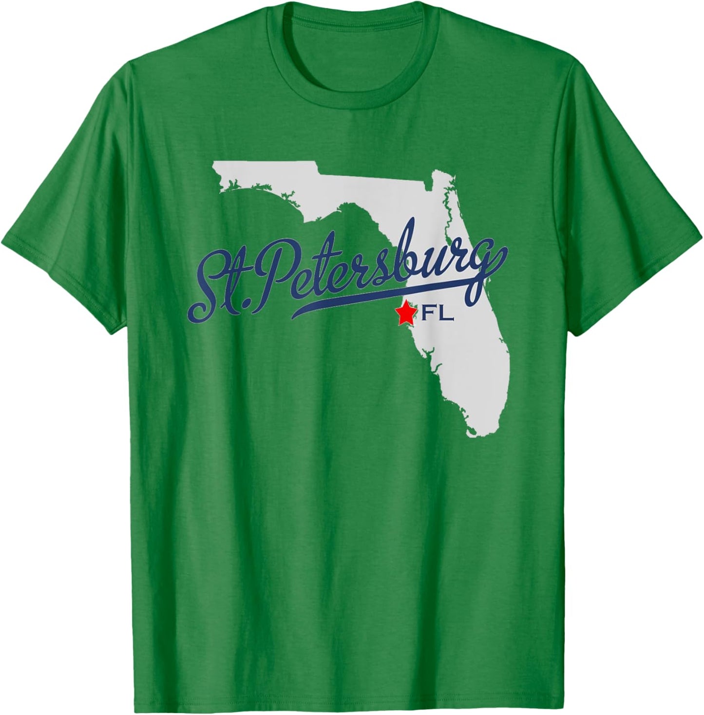 St Petersburg Florida - St Pete - Saint Petersburg T-Shirt - T-Shirt | Irish Green