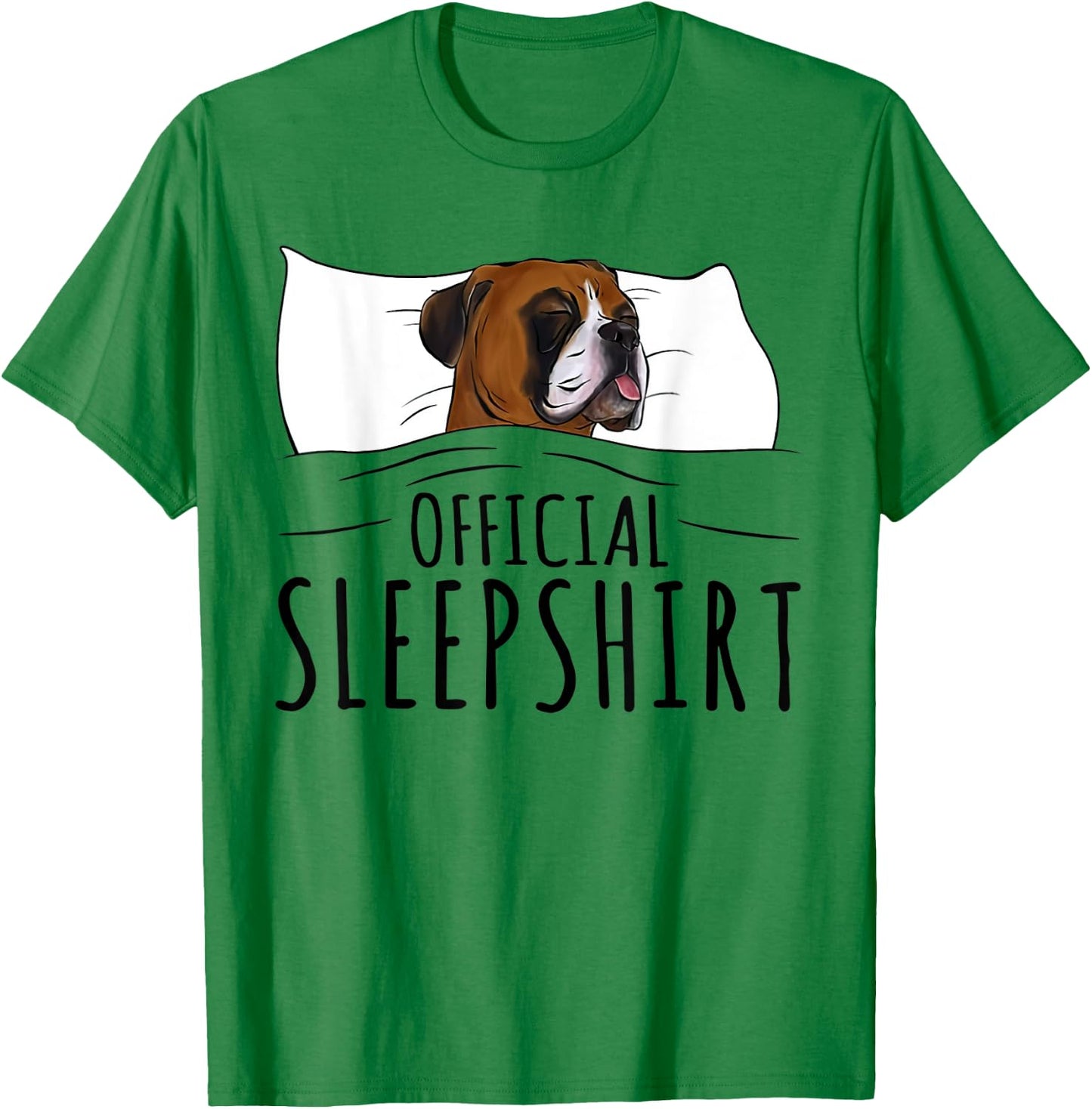 Boxer Official Sleep Shirt Boxer Lovers T-Shirt - T-Shirt | Irish Green
