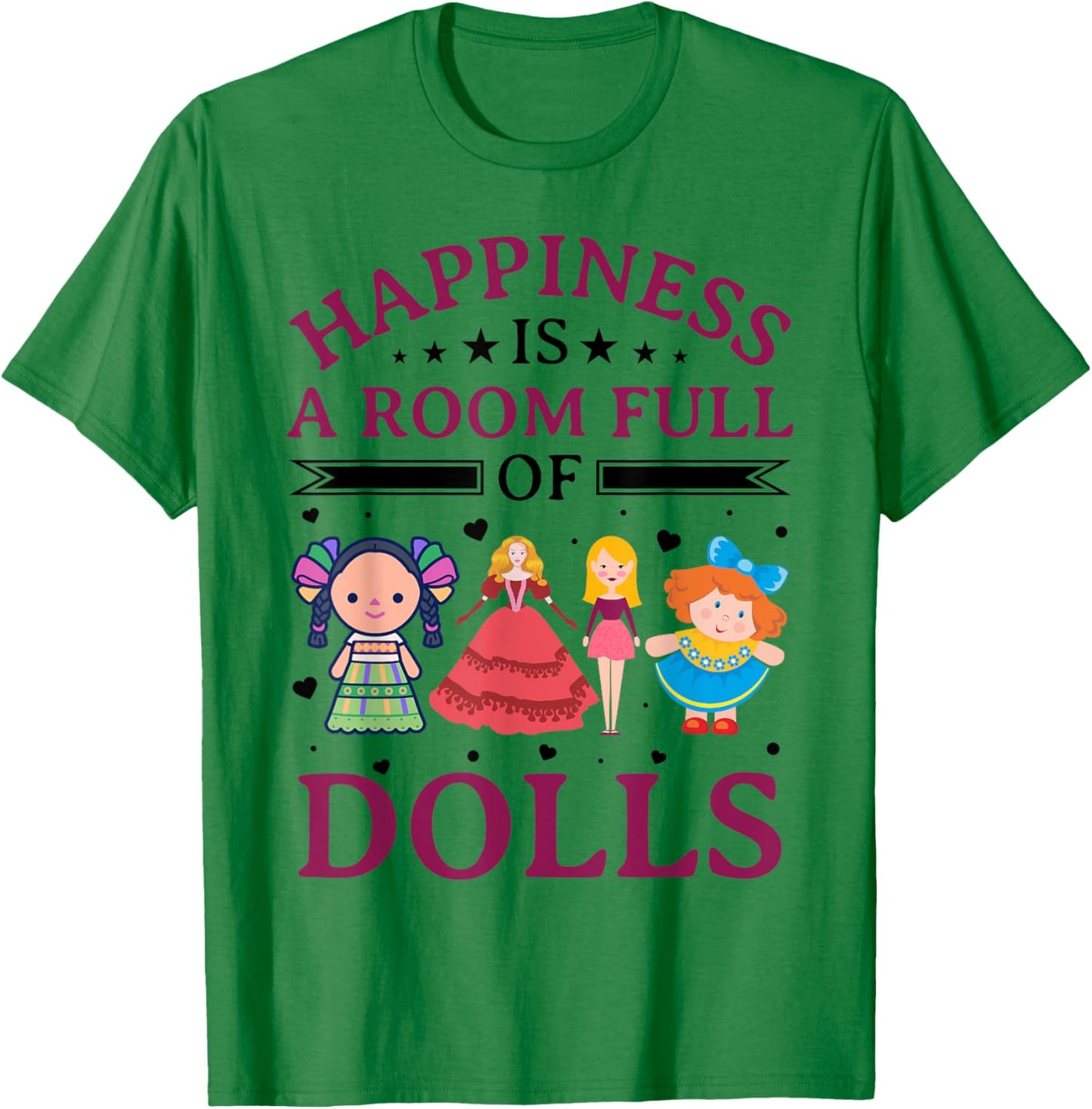 Collectible Doll Porcelain Doll Antique Doll Lover T-Shirt - T-Shirt | Irish Green