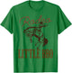 Little Bro Birthday Cowboy Cowgirl Western Rodeo Brother T-Shirt - T-Shirt | Irish Green
