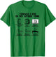 Things I Do In My Spare Time Sourdough Baker Bread Lover T-Shirt - T-Shirt | Irish Green