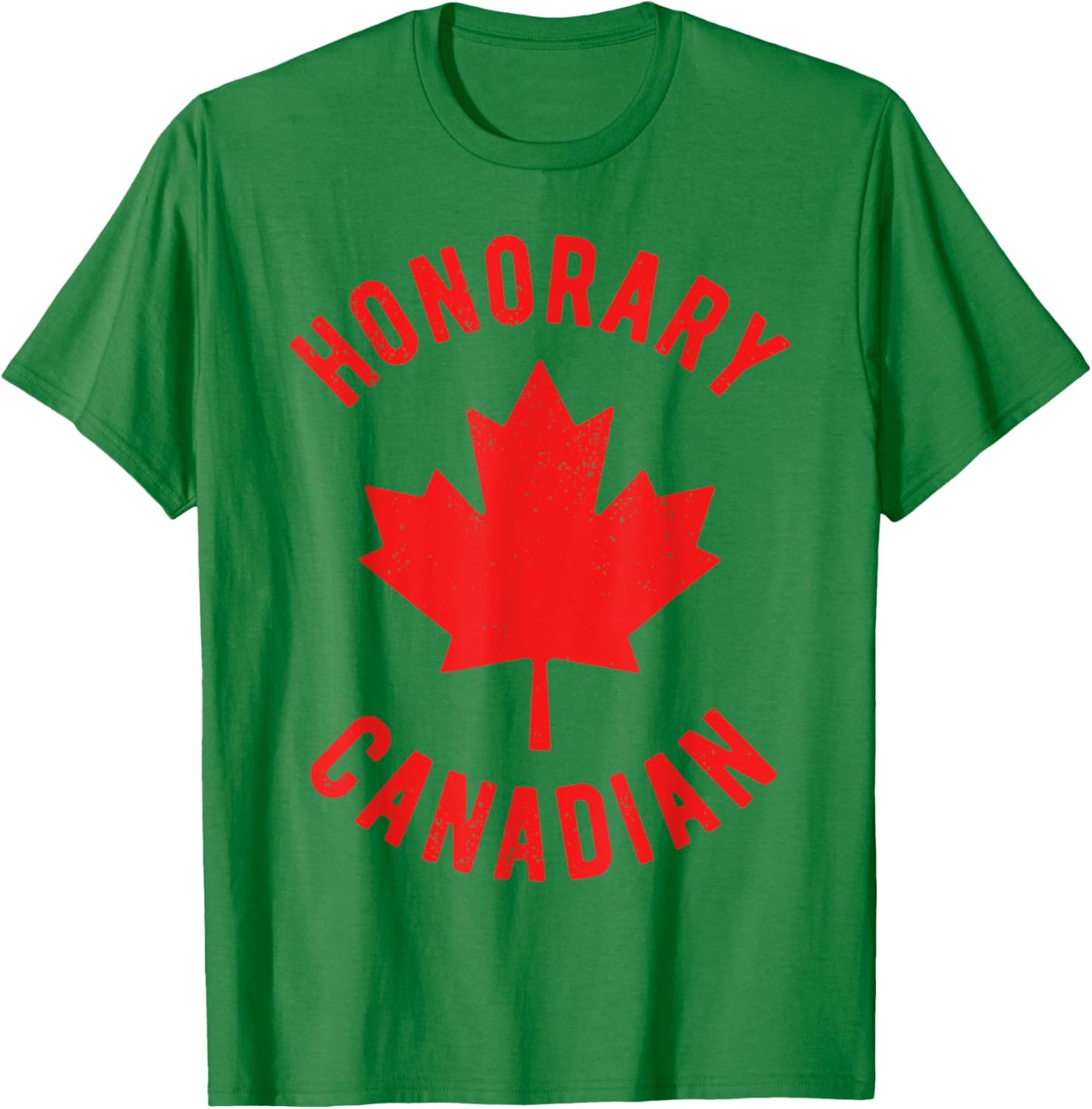 Honorary Canadian Canada Day Wedding Canadian Husband Wife T-Shirt - T-Shirt | Irish Green