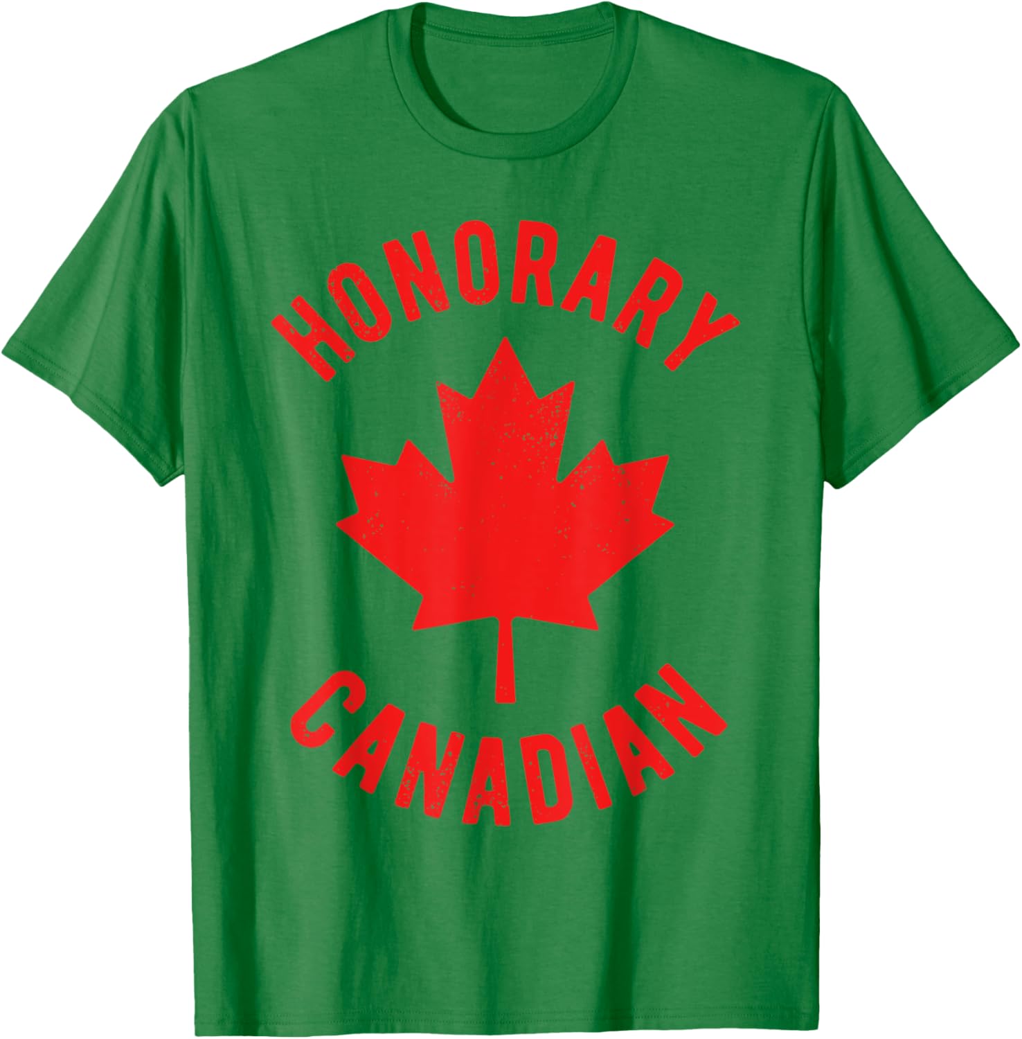Honorary Canadian Canada Day Wedding Canadian Husband Wife T-Shirt - T-Shirt | Irish Green