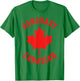 Honorary Canadian Canada Day Wedding Canadian Husband Wife T-Shirt - T-Shirt | Irish Green