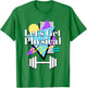 Let’s Get Physical 80's 90s Retro Style Workout Gym Fitness T-Shirt - T-Shirt | Irish Green