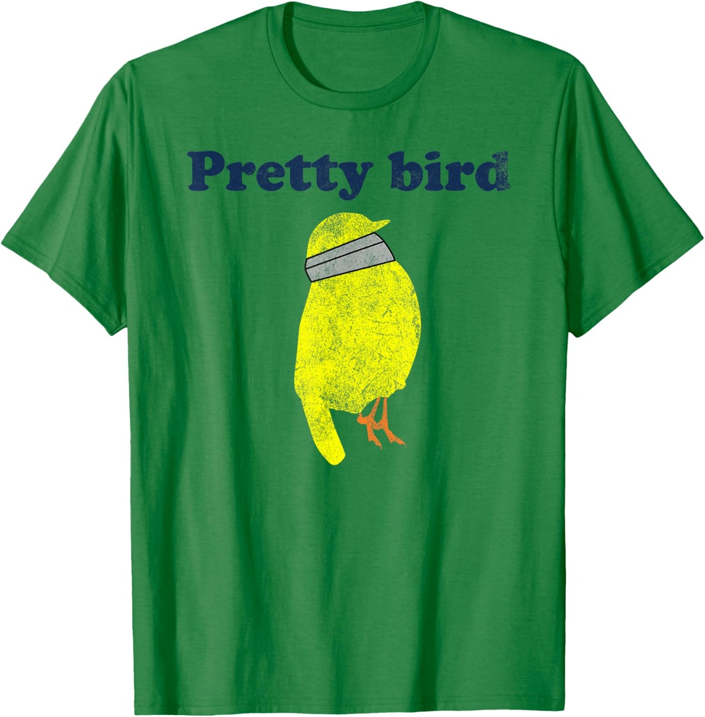 Pretty Bird Cute Dumb Funny T-Shirt - T-Shirt | Irish Green