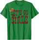 Let's Go Girls Cowgirl Hat Team Bride Bach Bachelorette T-Shirt - T-Shirt | Irish Green
