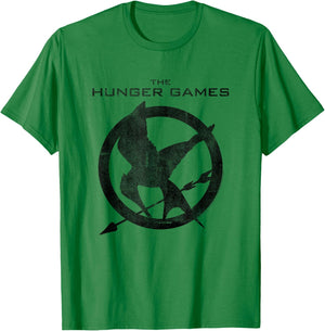 The Hunger Games Mockingjay Pin T-Shirt - T-Shirt | Irish Green
