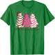 Oh Christmas Tree Cakes Funny Christmas Snack Cake Men Women T-Shirt - T-Shirt | Irish Green