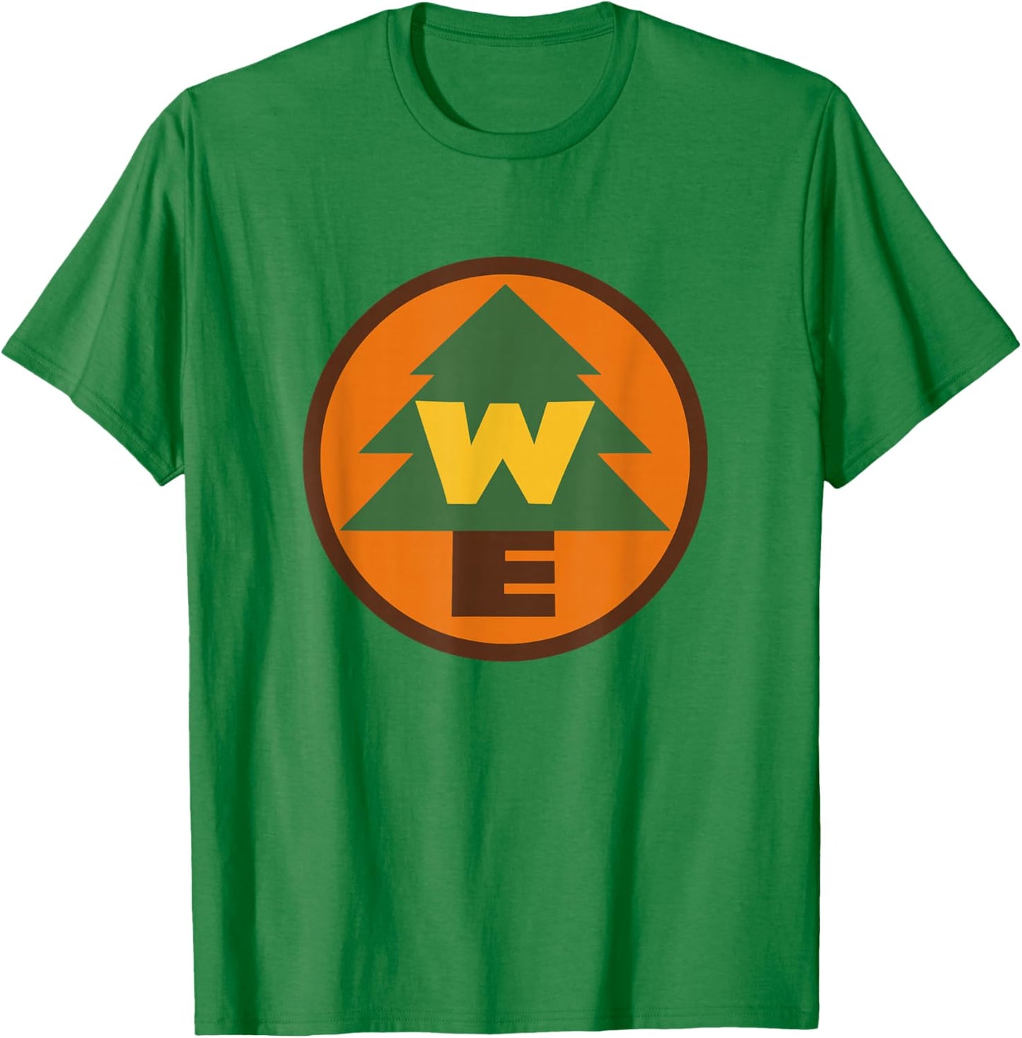 Disney Pixar Up Wilderness Explorer Big Chest Logo T-Shirt - T-Shirt | Irish Green
