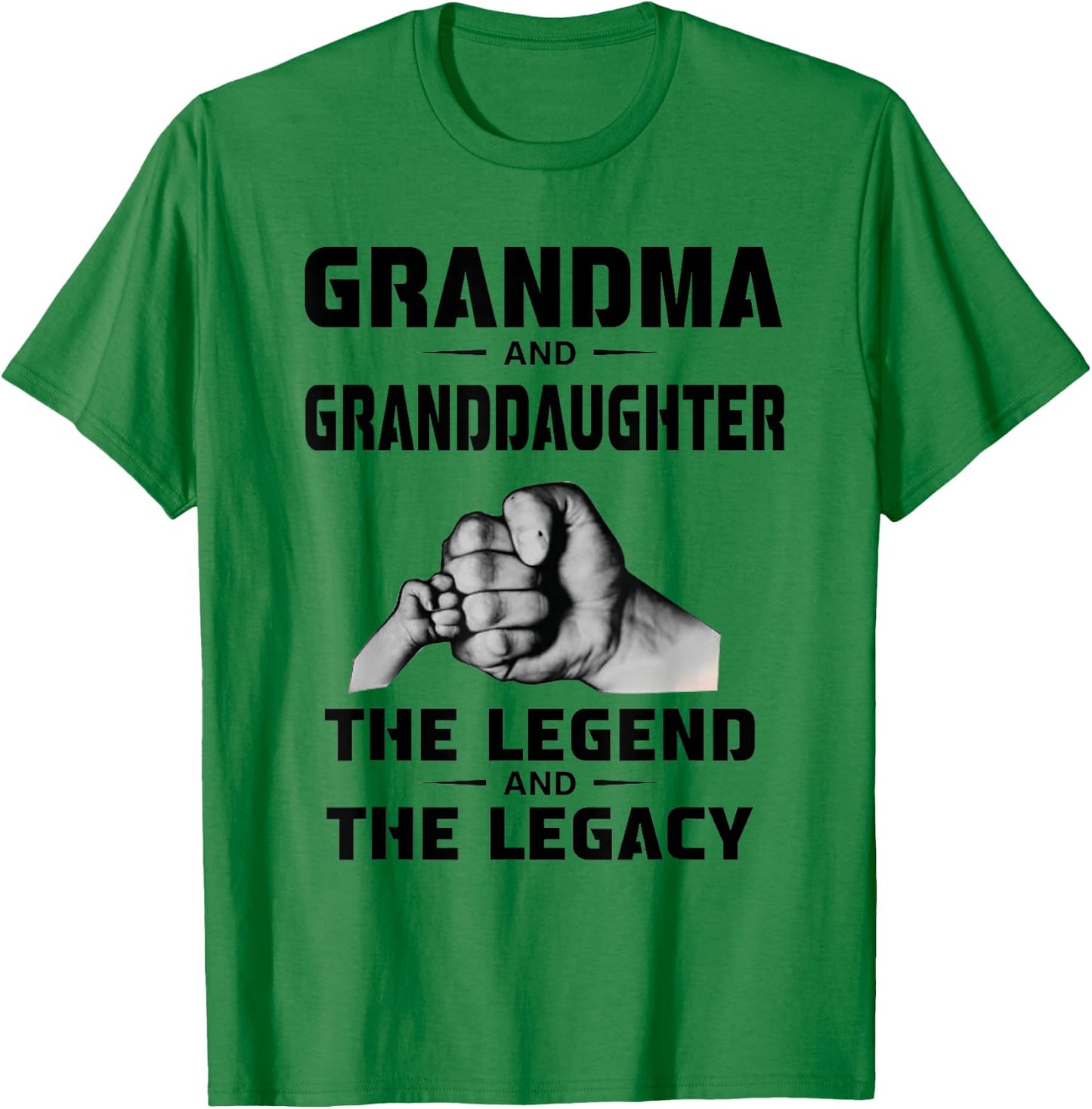 Grandma and Granddaughter The Legend and The Legacy T-Shirt - T-Shirt | Irish Green