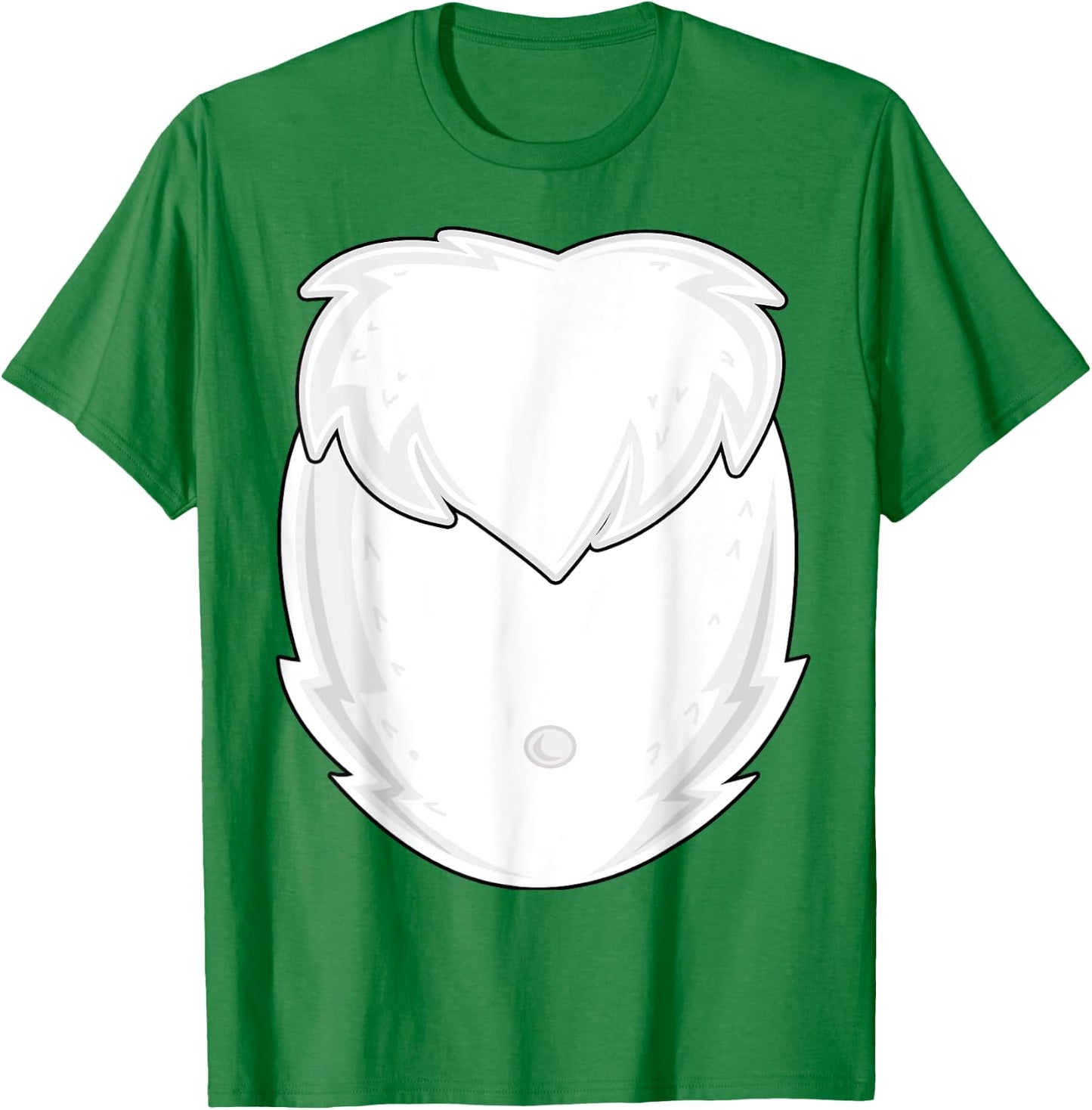 Easter Youth Bunny Costume Youth Easter Shirt Rabbit Belly T-Shirt - T-Shirt | Irish Green