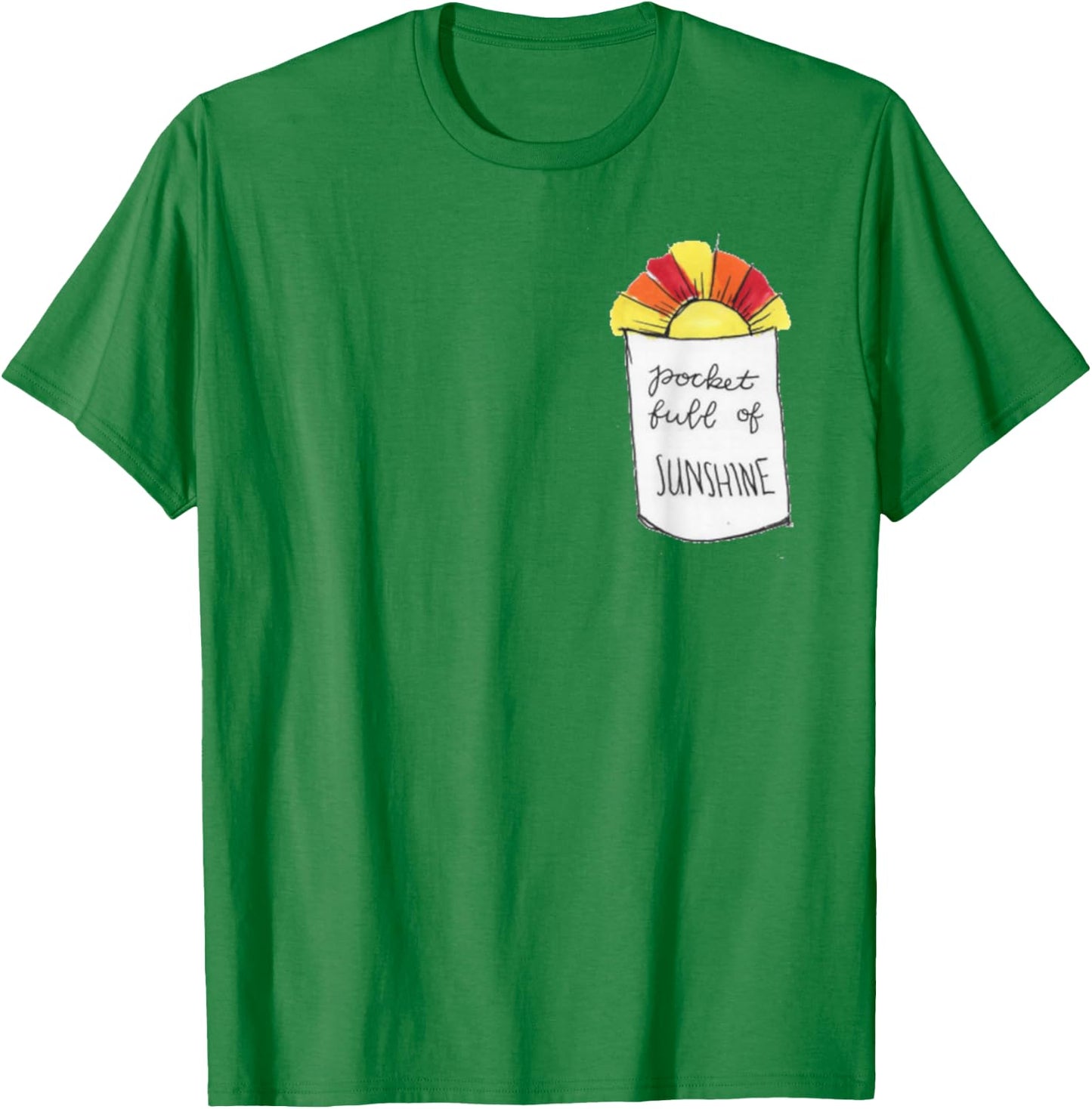 Pocket Full of Sunshine T-Shirt - T-Shirt | Irish Green