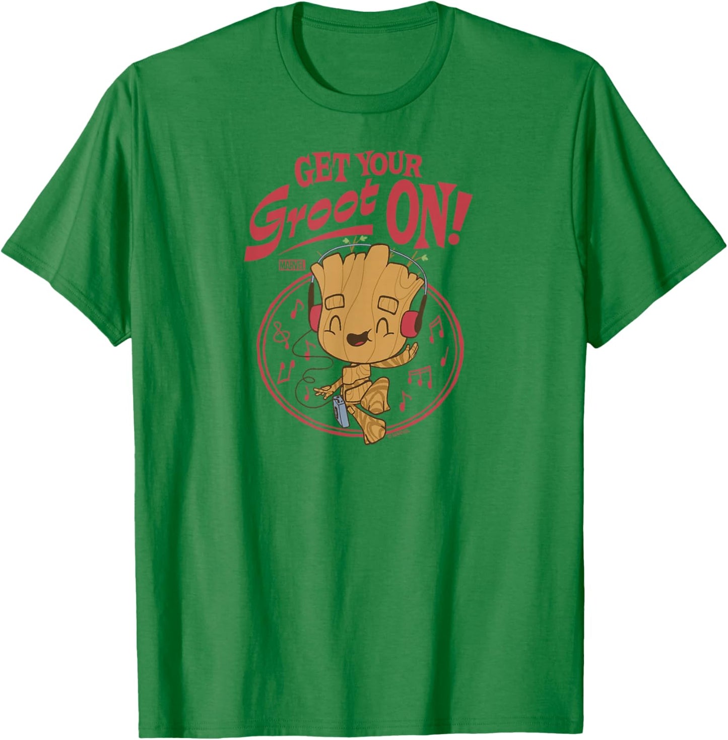 Guardians Of The Galaxy - Get Your Groot On Baby Groot T-Shirt - T-Shirt | Irish Green