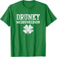 Shamrock Drunky McDrunkerson Drinking Lucky St Patricks Day T-Shirt - T-Shirt | Irish Green